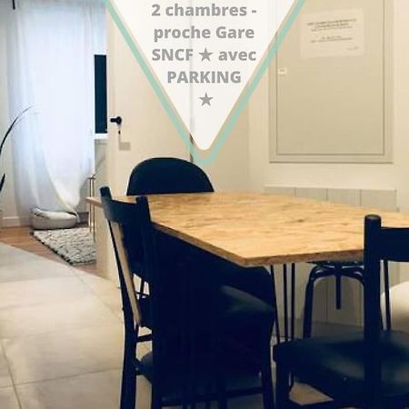 2 Chambres - Proche Gare Sncf Avec Parking Toulouse Exterior photo