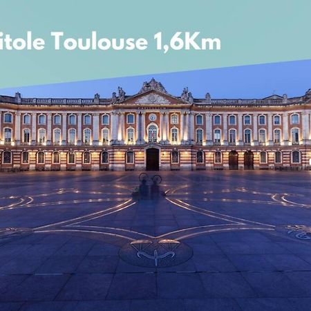 2 Chambres - Proche Gare Sncf Avec Parking Toulouse Exterior photo