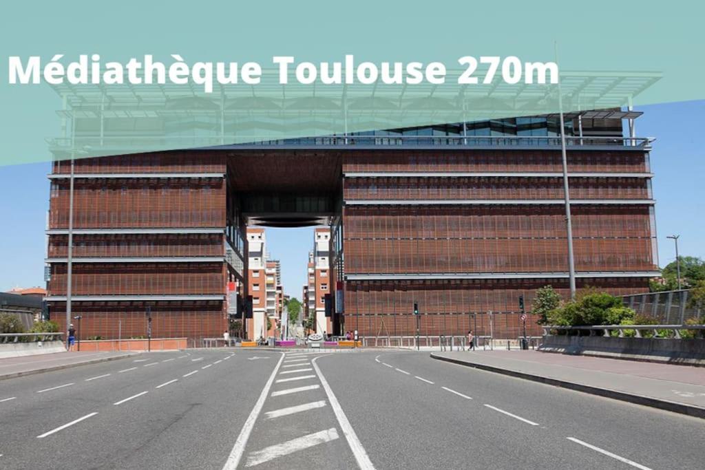 2 Chambres - Proche Gare Sncf Avec Parking Toulouse Exterior photo