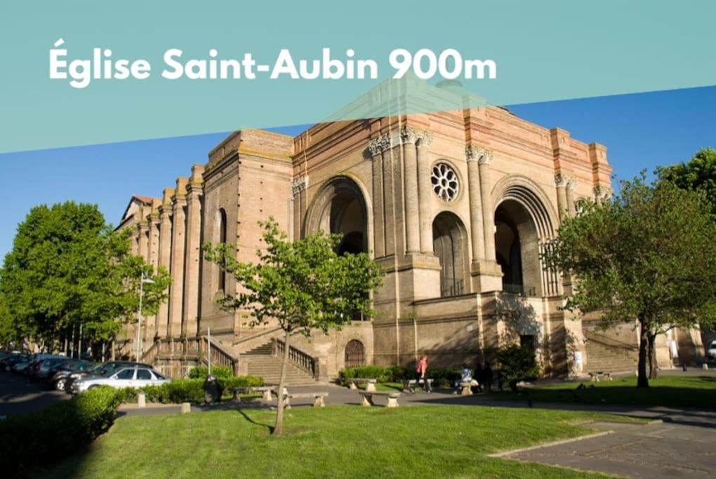 2 Chambres - Proche Gare Sncf Avec Parking Toulouse Exterior photo